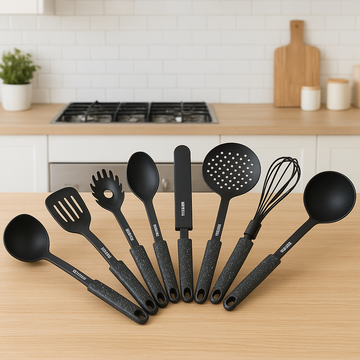 STONELINE Küchenutensilien Set 10-teilig – Kochbesteck aus Nylon